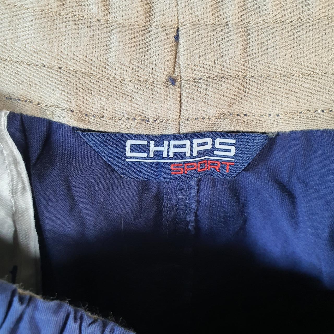 Vintage Chaps Ralph Lauren Polo Shorts Jorts Cargo Men’s XL Navy Blue Baggy Cotton