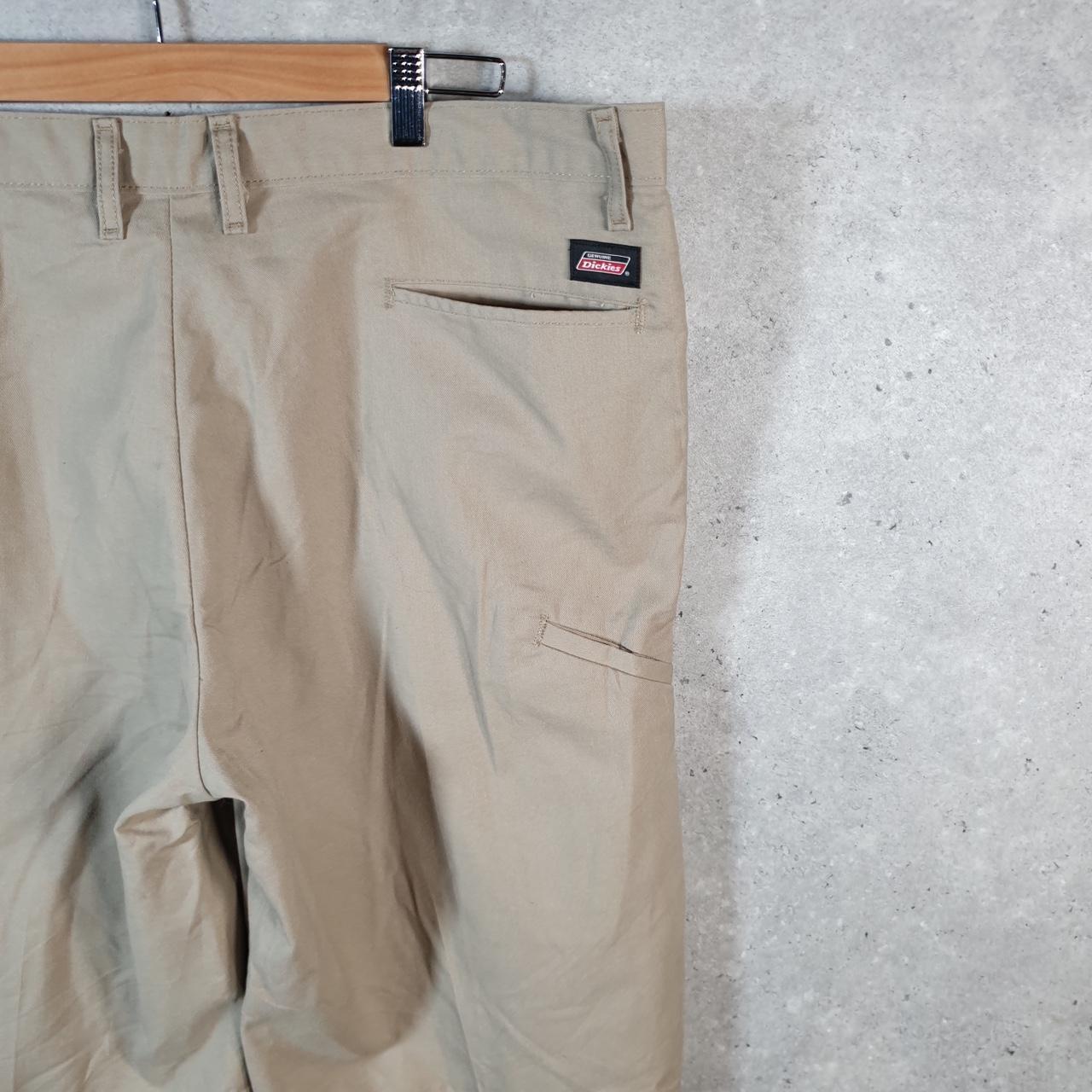 Vintage Dickies Baggy Chino Shorts Jorts Cargo Mens W40 Brown Relaxed Fit