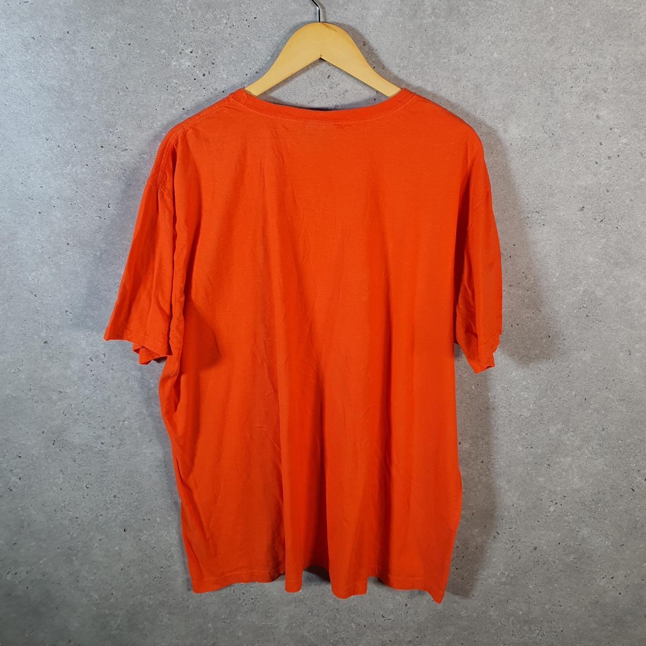 Vintage Ralph Lauren Polo T Shirt Men’s XL Orange Embroidered Classic Fit Pony C9079