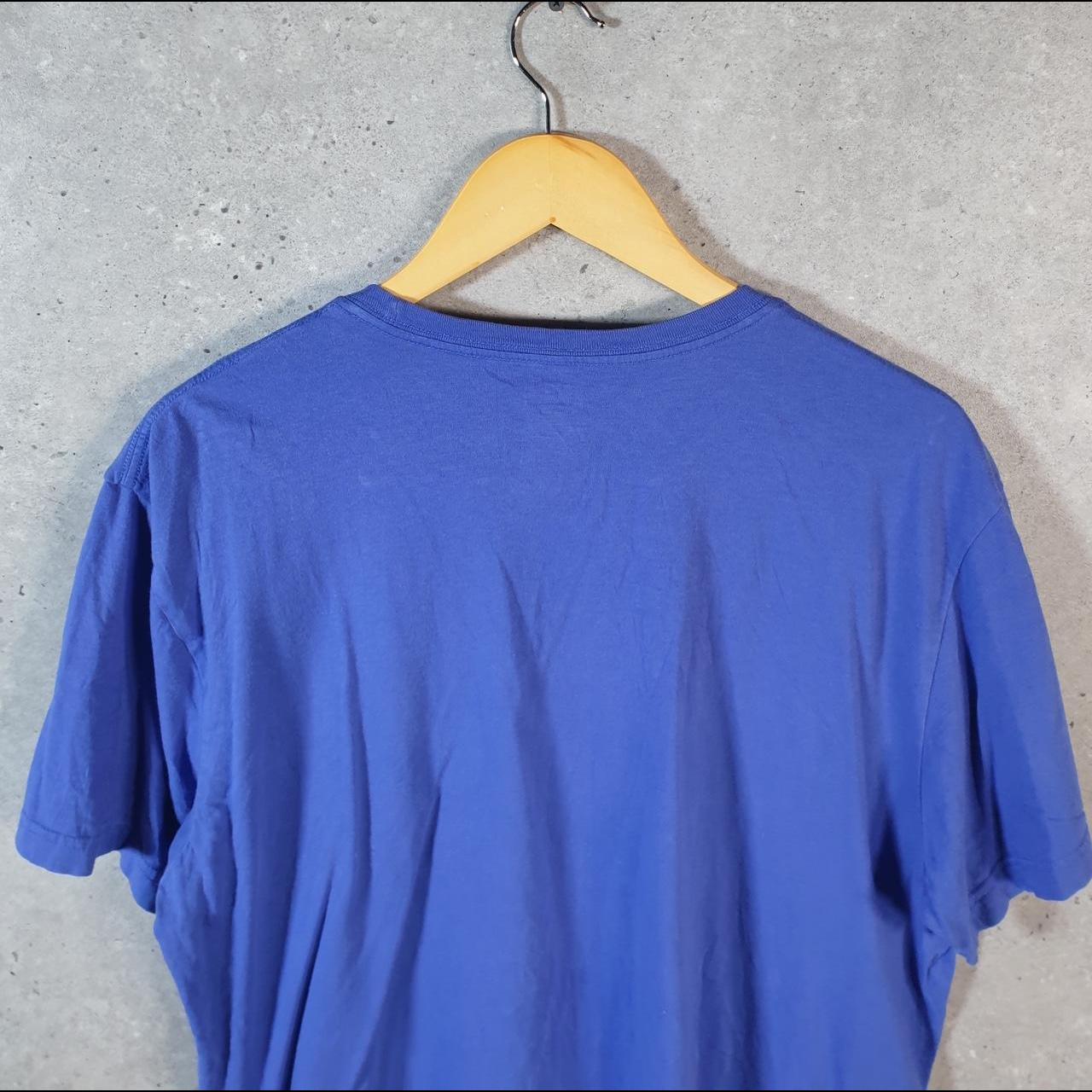 Vintage Ralph Lauren Polo T Shirt Men’s Large Blue Embroidered Classic Fit Pony C9066