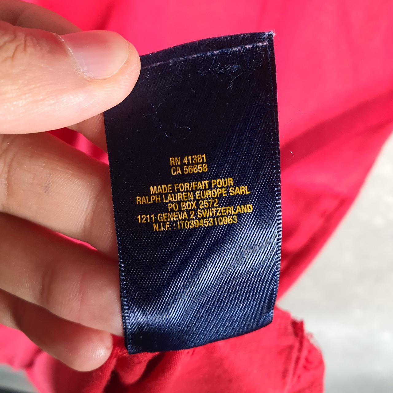 Vintage Ralph Lauren Polo Sport T Shirt Womens XL Red  Classic Fit Embroidered Pony C8699