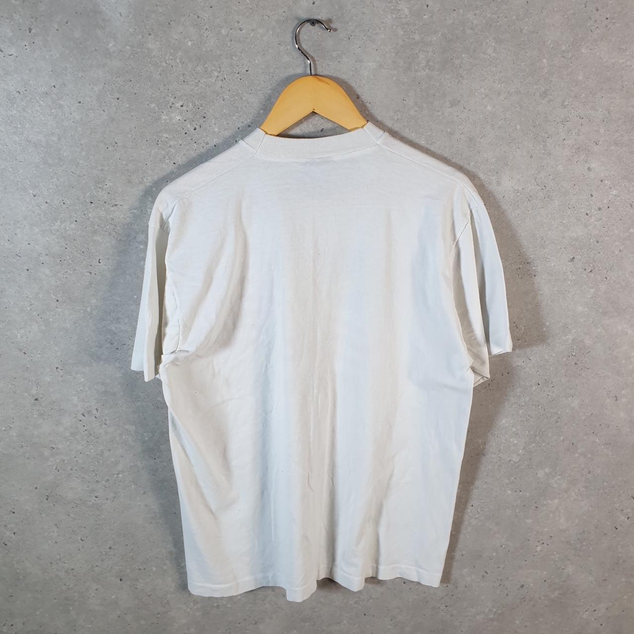 Vintage Screen Stars USA Gift Flag Thinking of You 90s USA Single Stitch T Shirt Men’s XL White