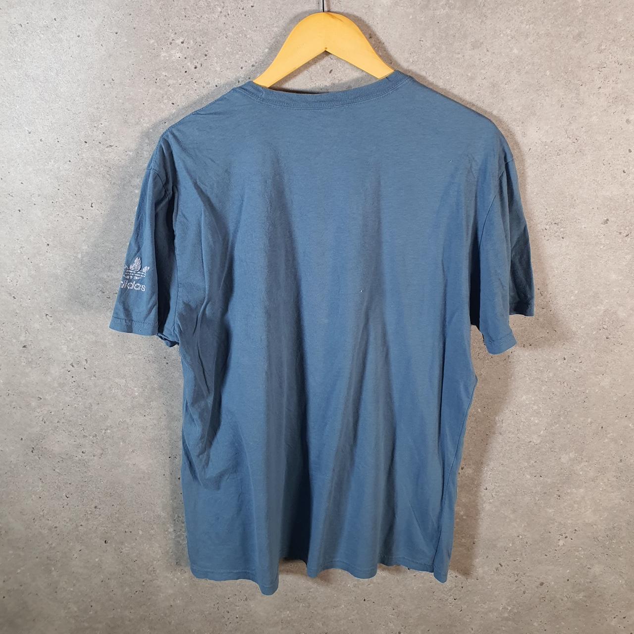 Vintage Adidas Dallas Mavericks T Shirt Shirt Men’s Small Blue Trefoil Retro Logo Athletic