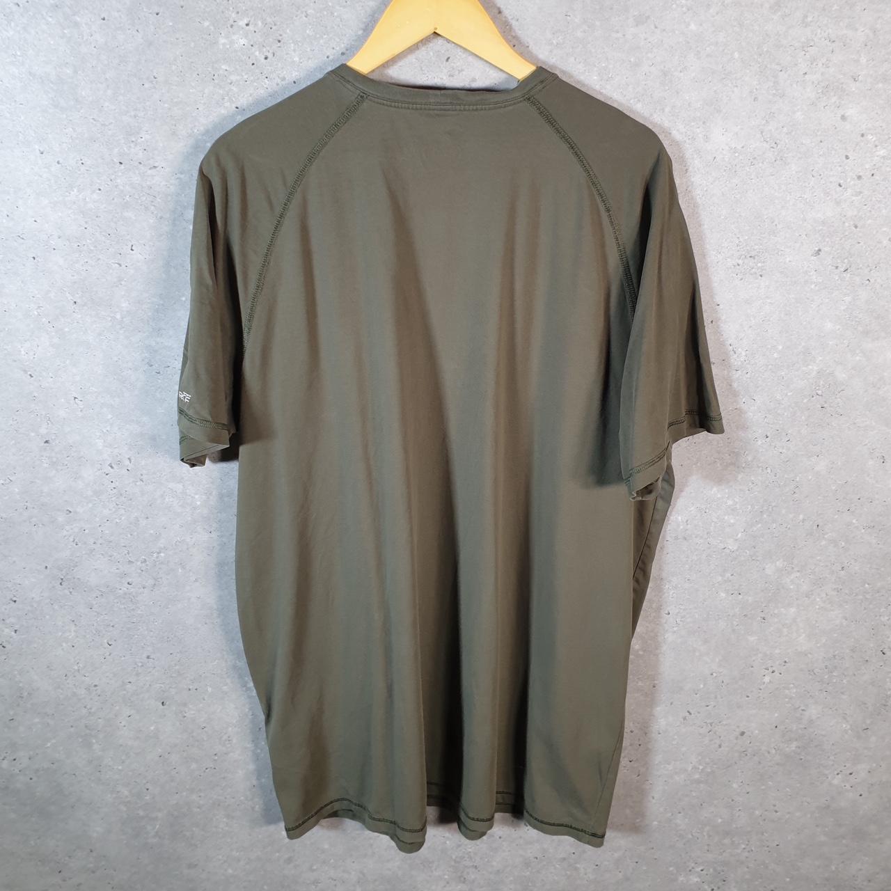 Vintage Carhartt Pocket T Shirt Men’s XL Tall Khaki Green Workwear Chore Utility Relaxed Fit C9190
