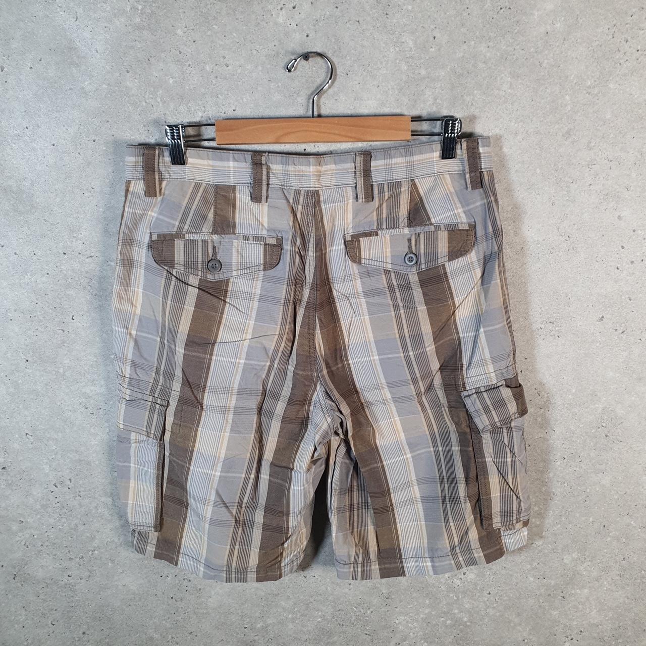 Vintage Dockers Chino Shorts Jorts Cargo Men’s W34 Checkered Baggy Cotton