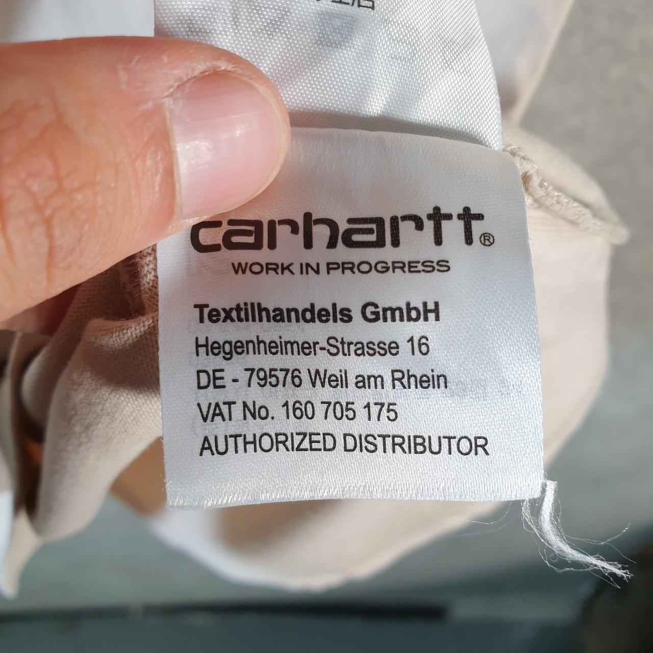 Vintage Carhartt Work In Progress WIP Chase T Shirt Men’s Large Pink Workwear Chore