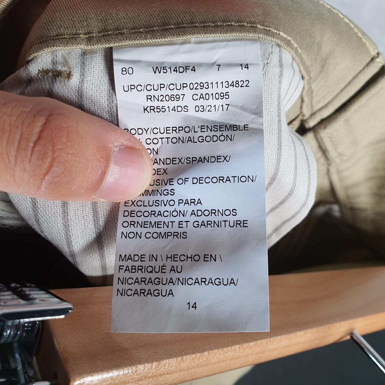 Vintage Dickies Baggy Chino Shorts Jorts Cargo Womens W28 Brown Classic Fit