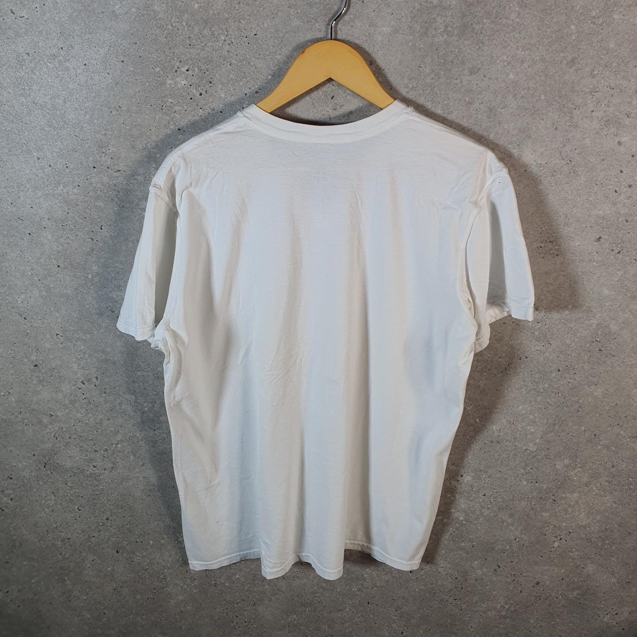 Vintage Calvin Klein Blank T Shirt Men’s Large White Casual Sports