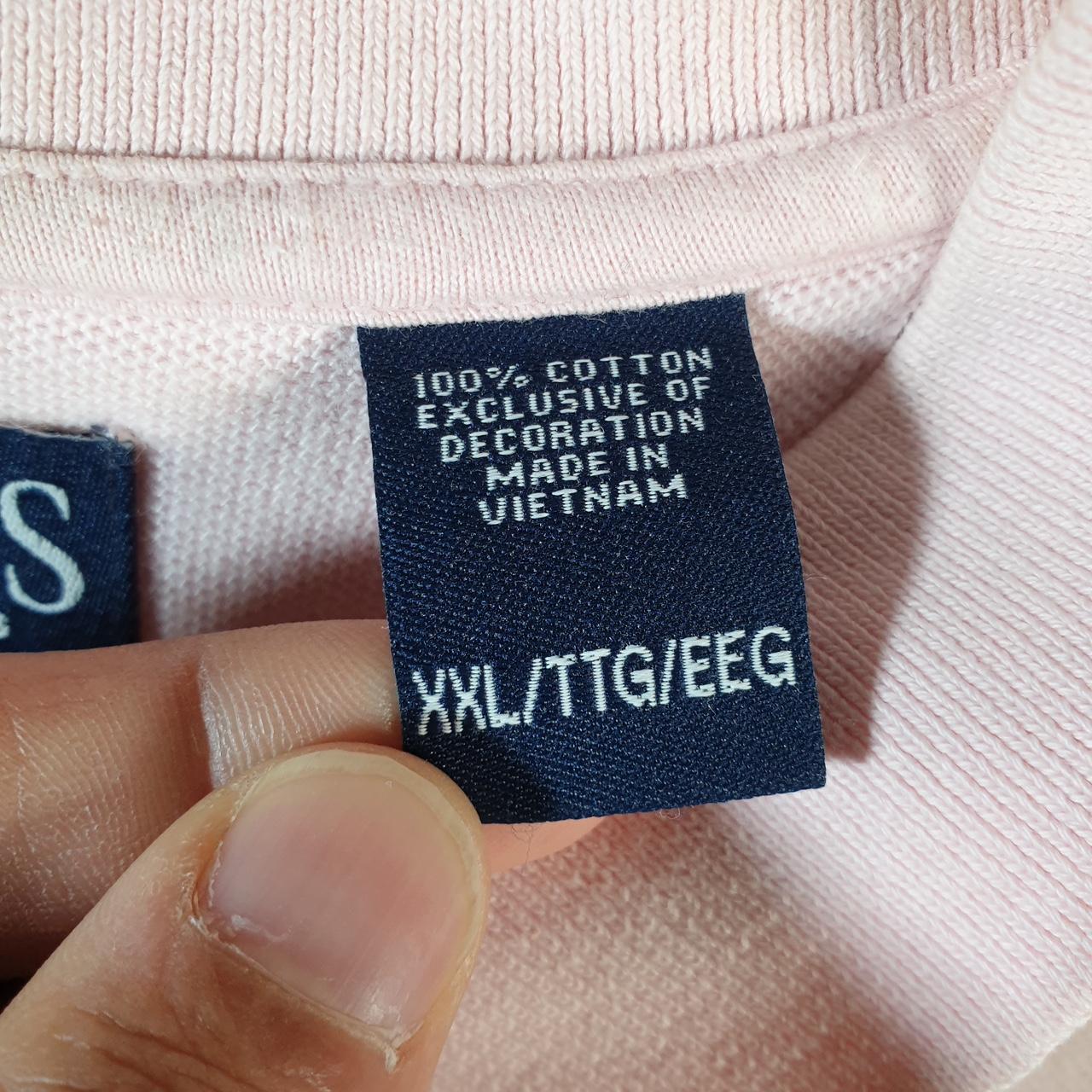 Vintage Chaps Ralph Lauren Polo Shirt Men’s 2XL Pink Regular Fit Embroidered Logo