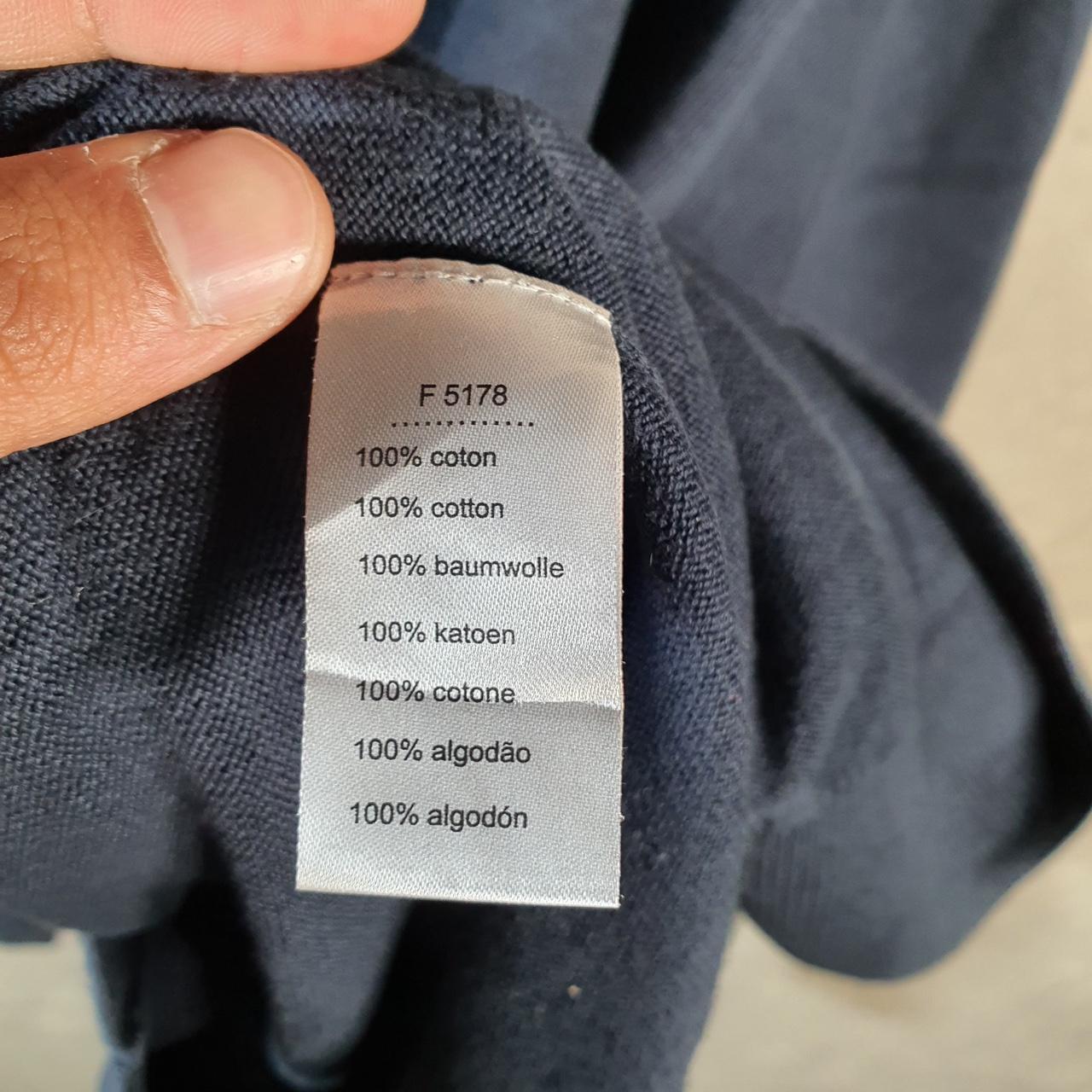 Vintage Lacoste Sweatshirt Men’s XL Navy Blue Pullover Logo Y2K Jumper Logo Casual