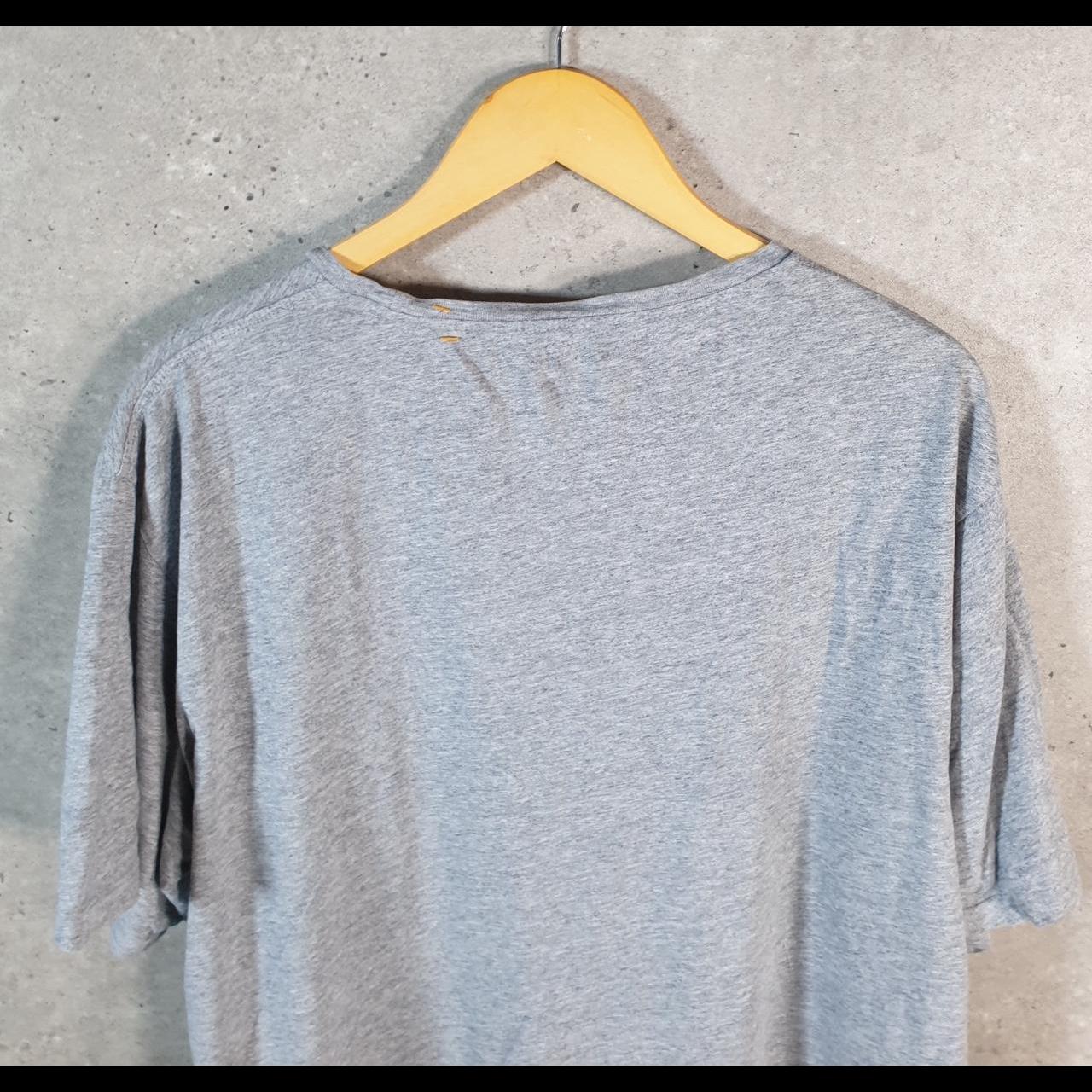 Vintage Ralph Lauren Polo T Shirt Men’s Large Tall Grey Embroidered Classic Fit Pony C8575