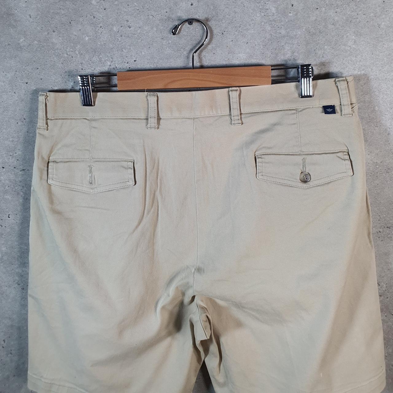 Vintage Dockers Chino Shorts Jorts Cargo Men’s W38 Beige Baggy Cotton A4404