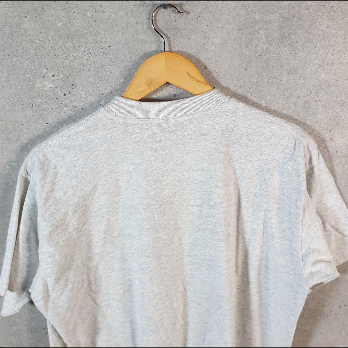 Vintage Battle of Ramsours Mill Whig Captains Grave USA Single Stitch T Shirt Men’s Small Grey C8016