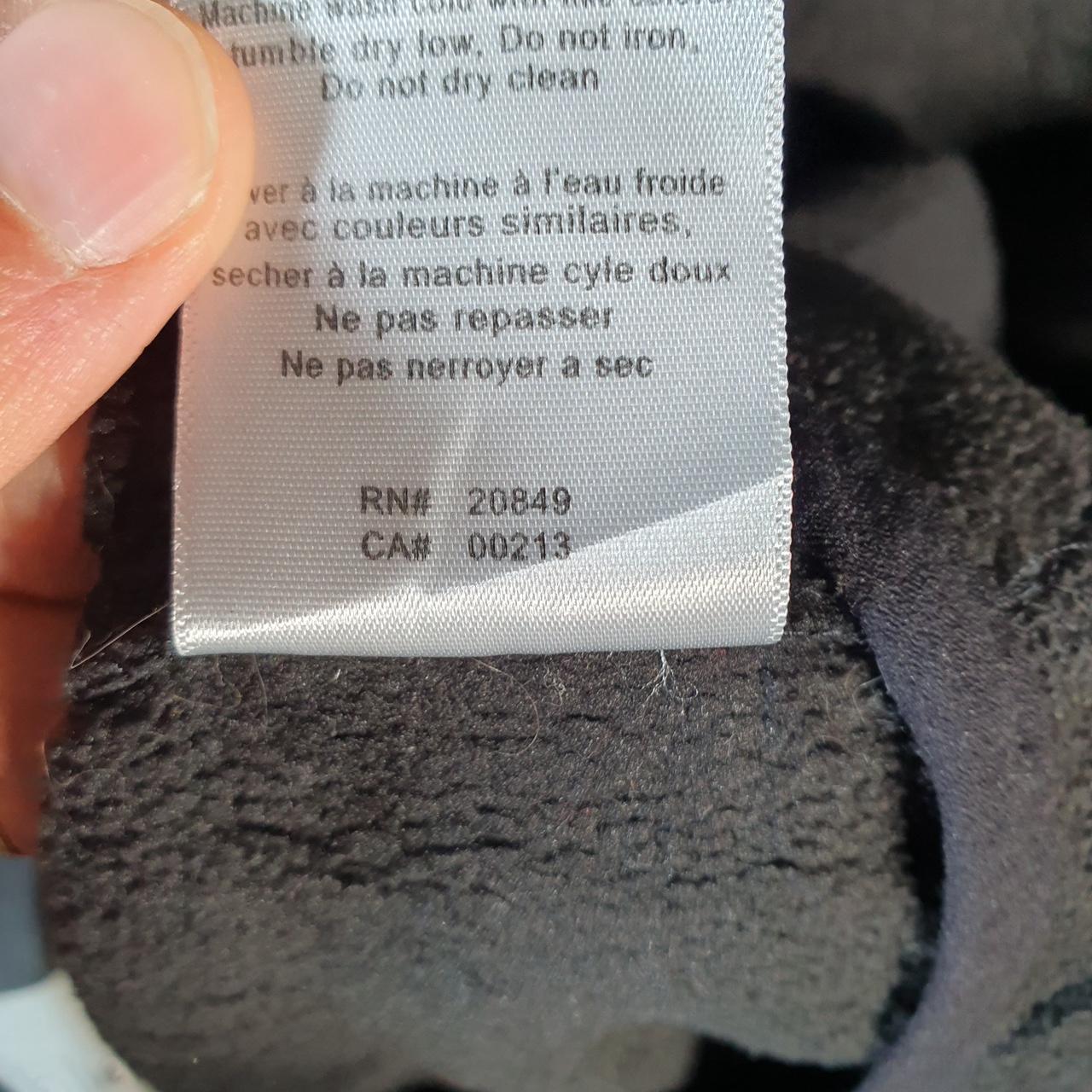 Vintage Champion Full Zip Fleece Hoodie Womens Medium Black