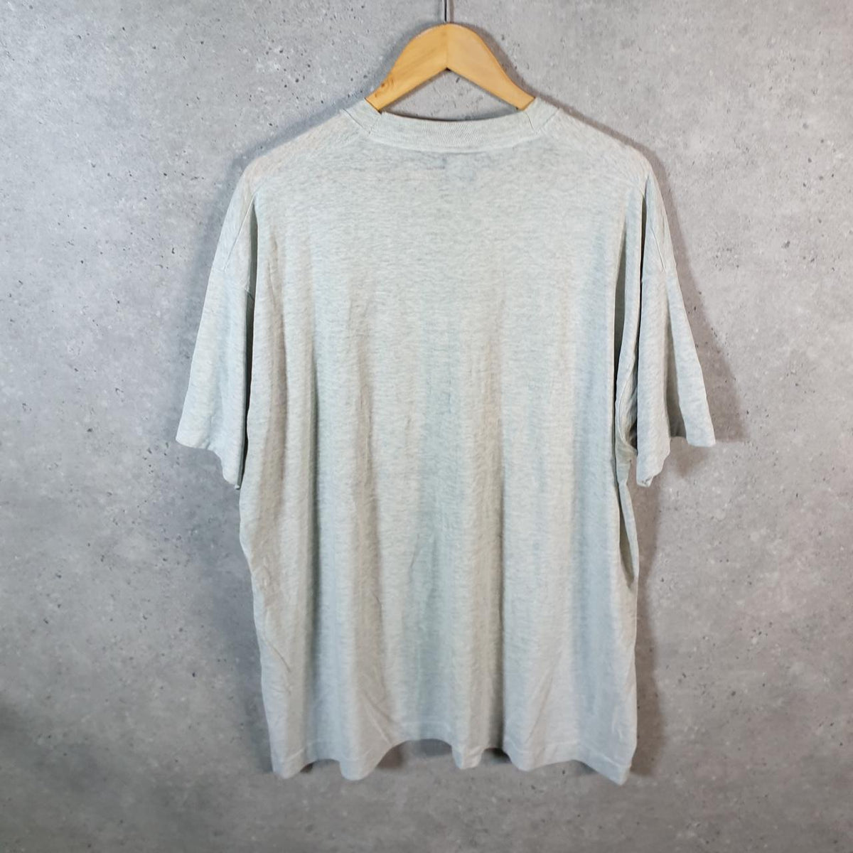 Vintage Best Fruit of the Loom Blueberry Bicycle Plymouth Indiana USA Single Stitch T Shirt Men’s 2XL Grey - Big Fish Vintage