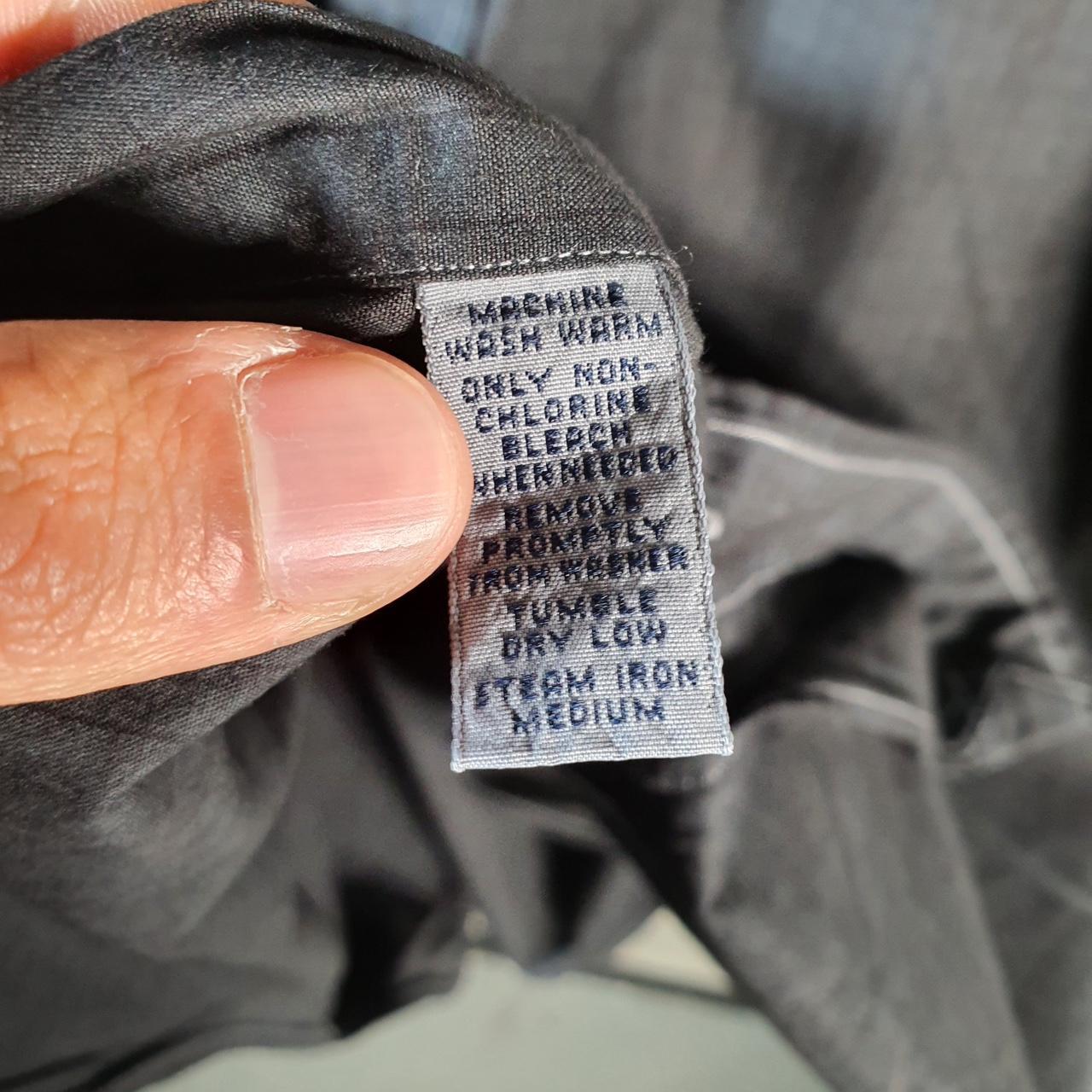 Vintage Ralph Lauren Button Down Shirt Men’s Large Black Checkered Lowell Sport Pony Casual C8497