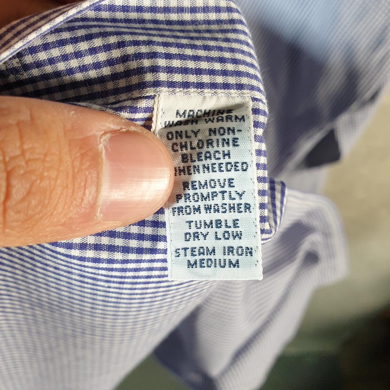 Vintage Ralph Lauren Button Down Shirt Men’s XL Blue Checkered Yarmouth Pony Casual C8079