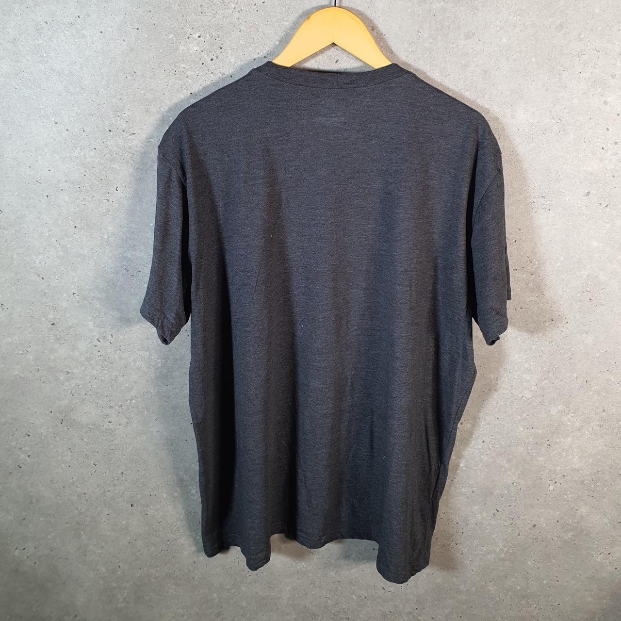 Vintage Adidas Golf T Shirt Men’s XL Grey Three Stripes Logo Athletic