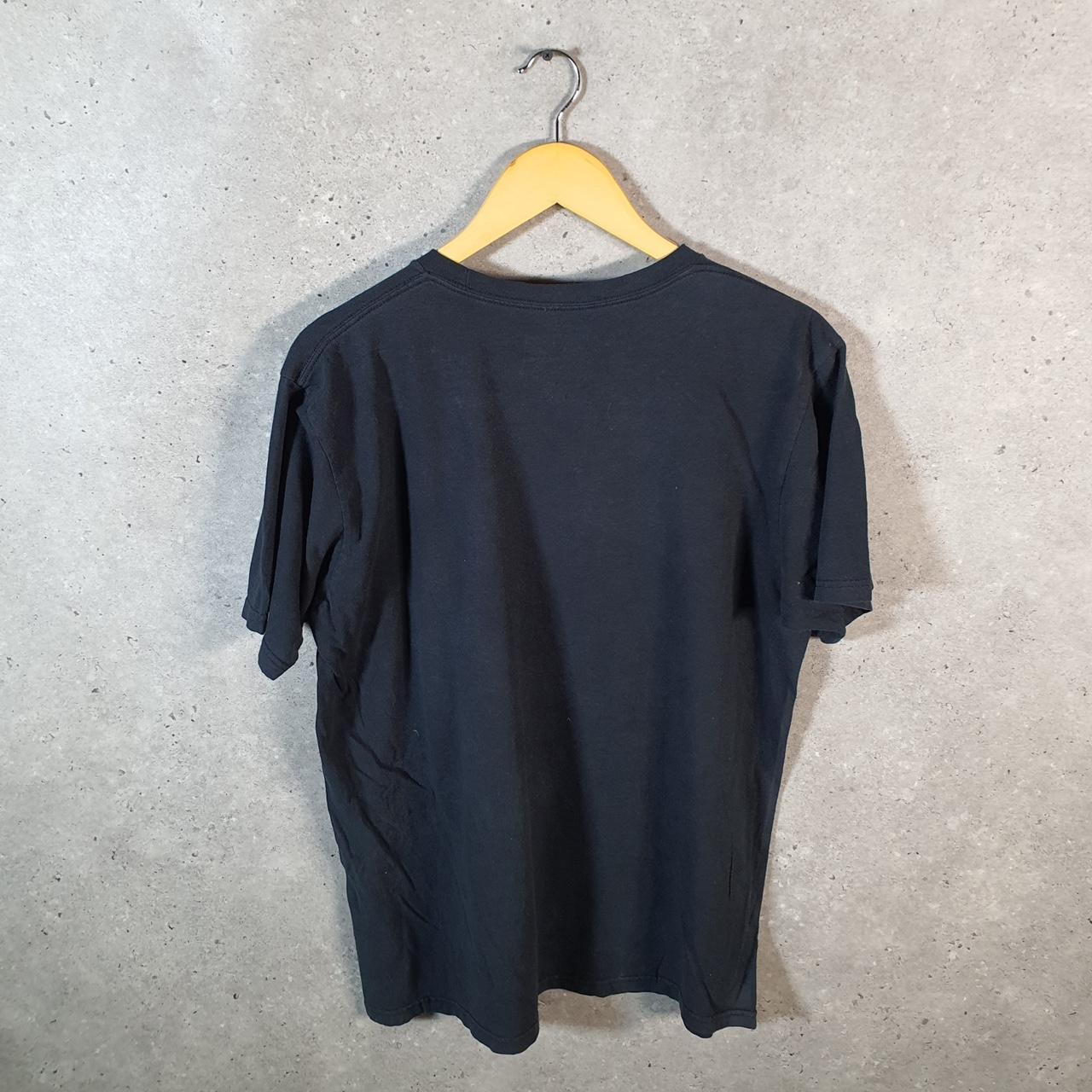 Vintage Adidas Go To San Antonio Spurs T Shirt Men’s Large Black Three Stripes Logo Athletic