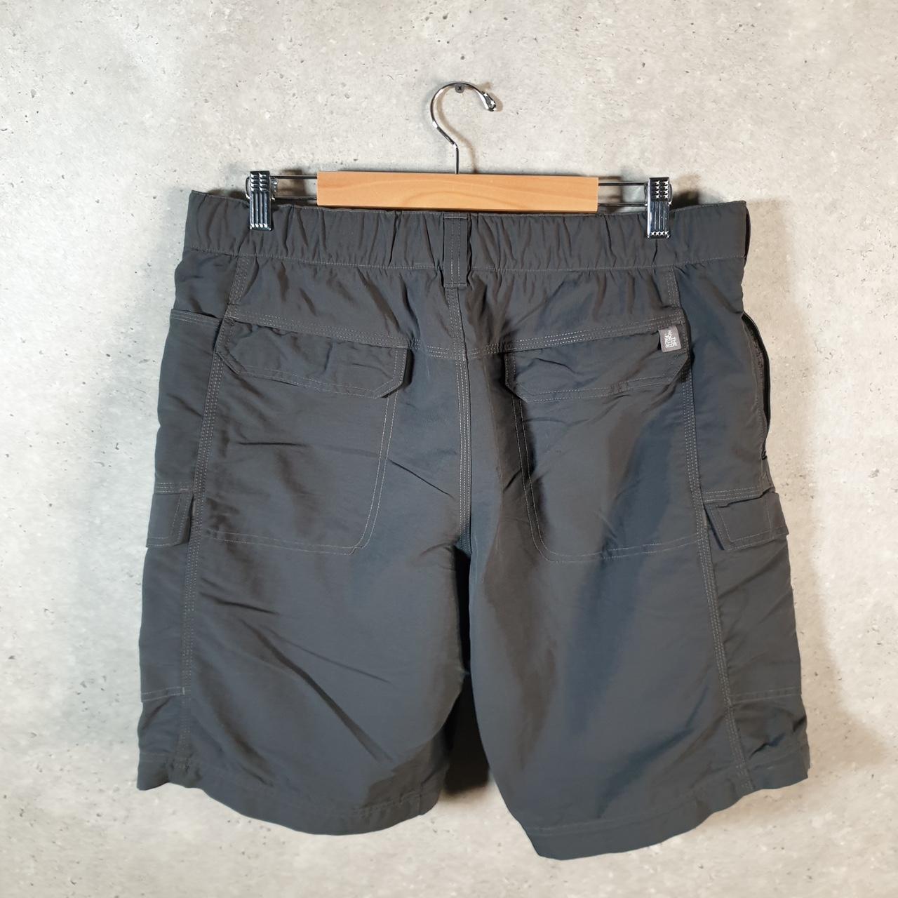 Vintage The North Face TNF Shorts Jorts Chino Cargo Men’s W36 Grey Baggy Cotton