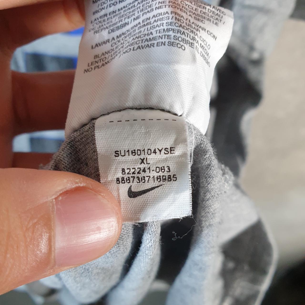 Vintage Nike Just Do It Spellout T Shirt Men’s XL Grey Swoosh Logo