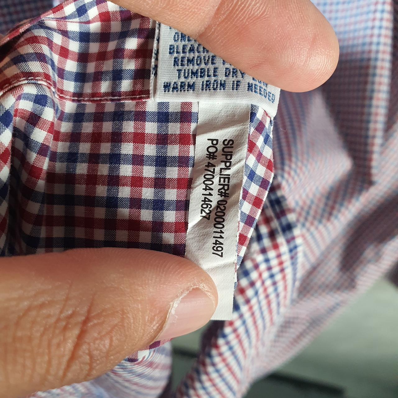 Vintage Ralph Lauren Button Down Shirt Men’s XL Red Checkered Classic Fit Cotton Pony