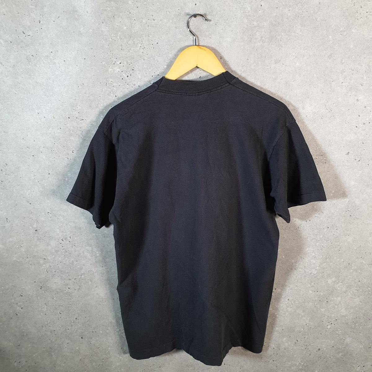 Vintage Fruit of the Loom Vought aircraft Company 90s USA Single Stitch T Shirt Men’s Large Black C9538