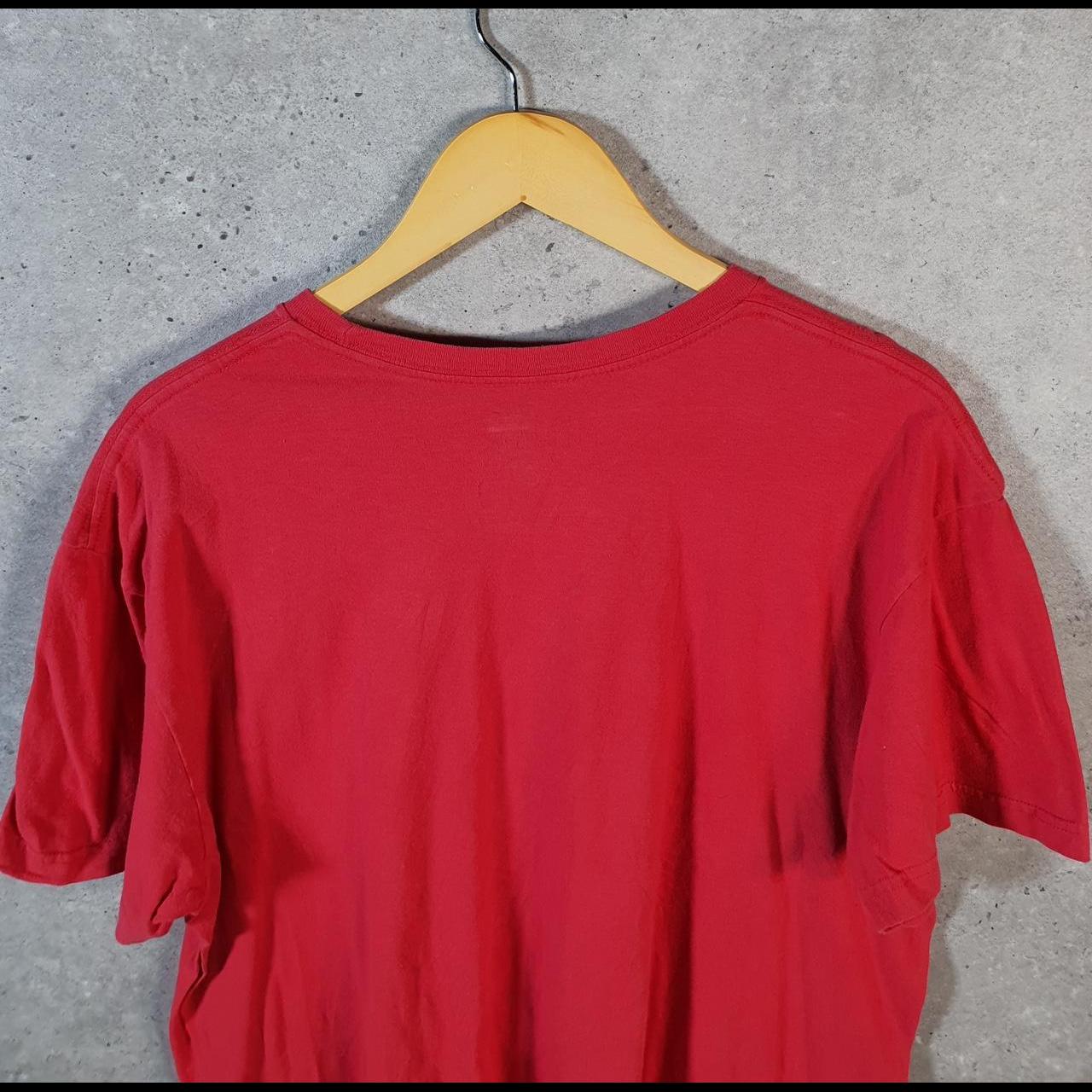 Vintage Ralph Lauren Polo Sport T Shirt Men’s Large Red Classic Fit Embroidered Pony C9022