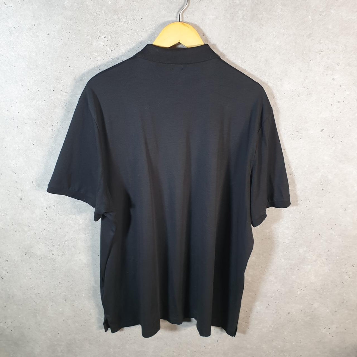 Vintage Ralph Lauren Polo Shirt Men’s 2XL Black Classic Fit Embroidered Pony