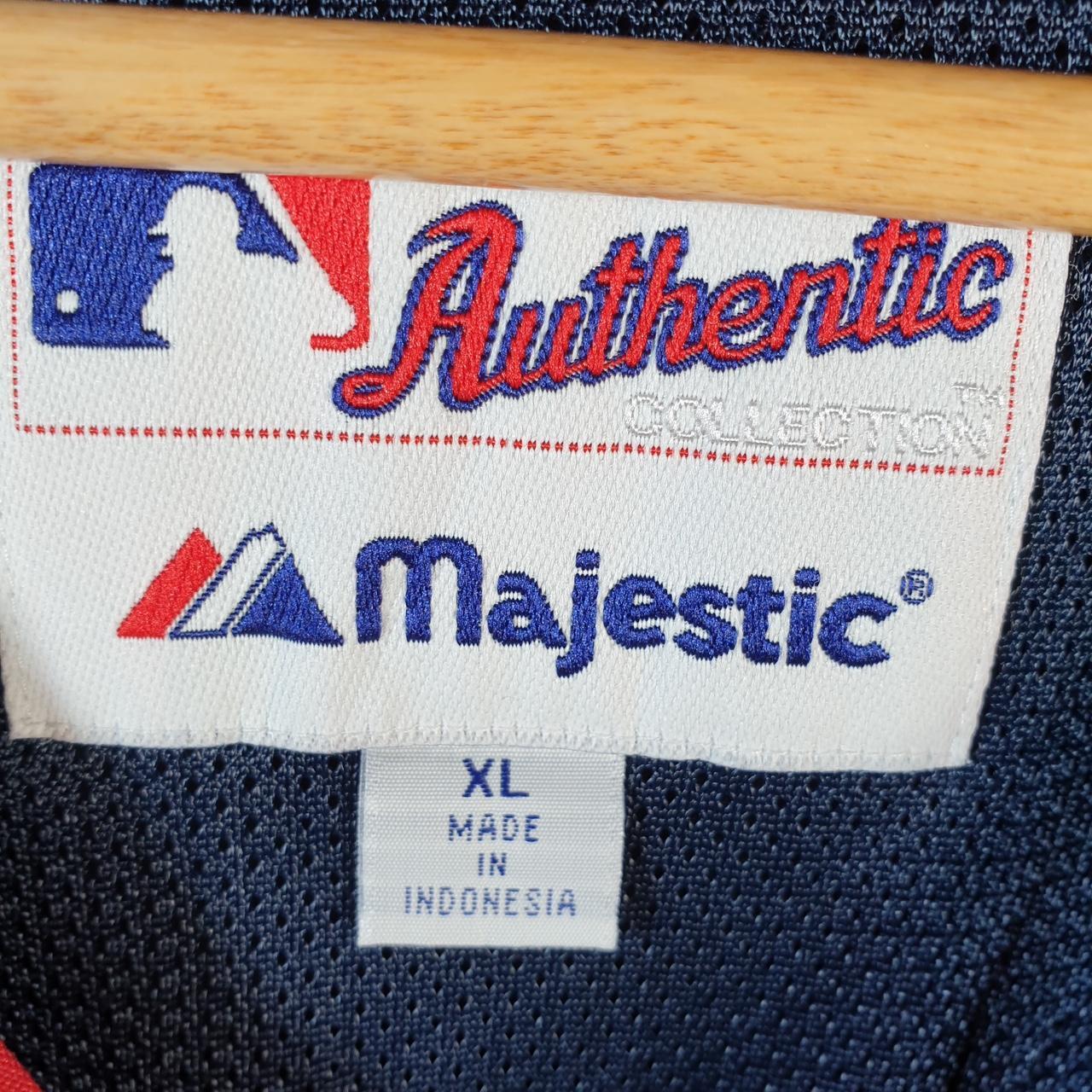 MLB Twins Mahestic Basketball Shell Windbreaker T Shirt Jersey Mens XL Blue