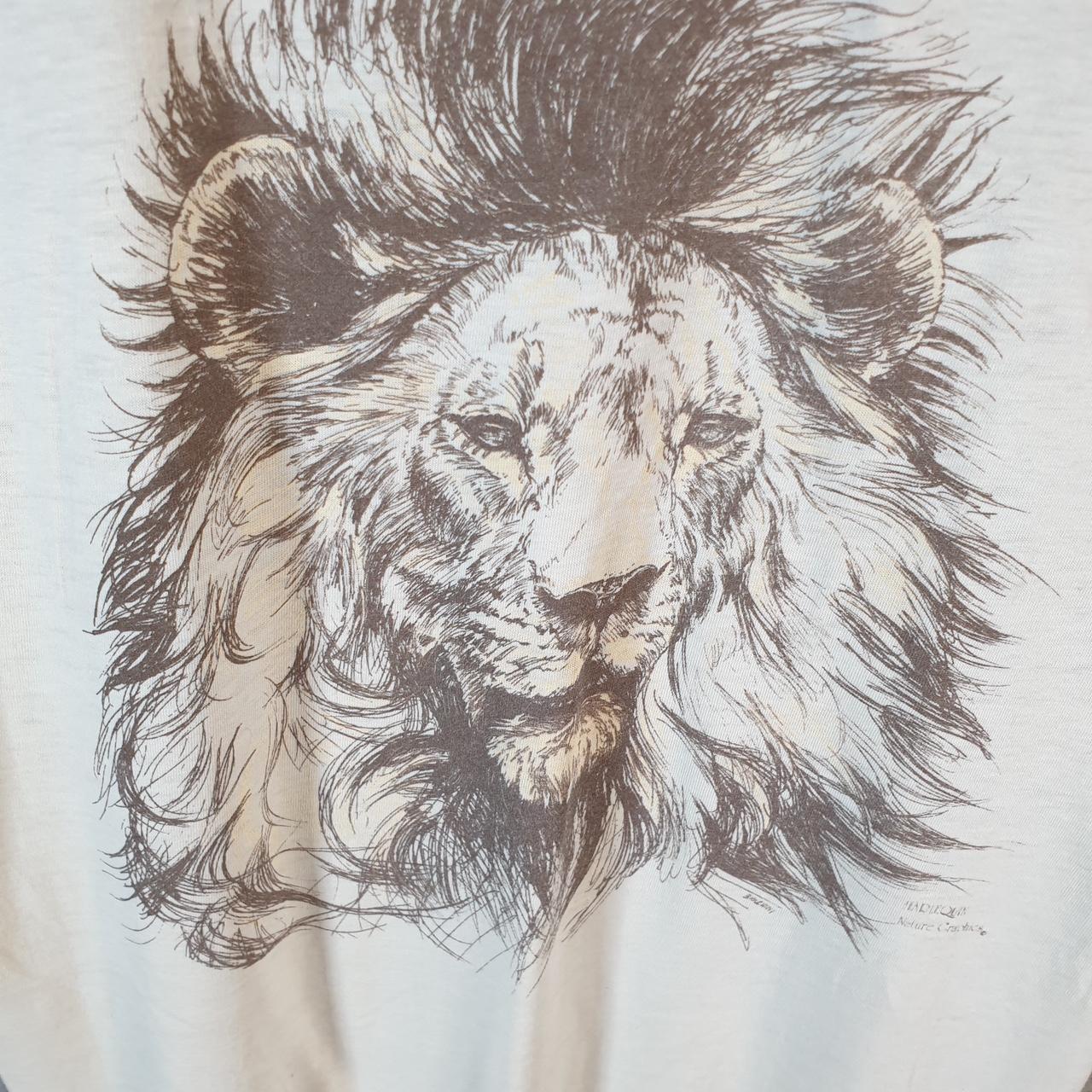 Vintage Lexington Busch Gardens Tampa 90s USA Single Stitch T Shirt Men’s Small White