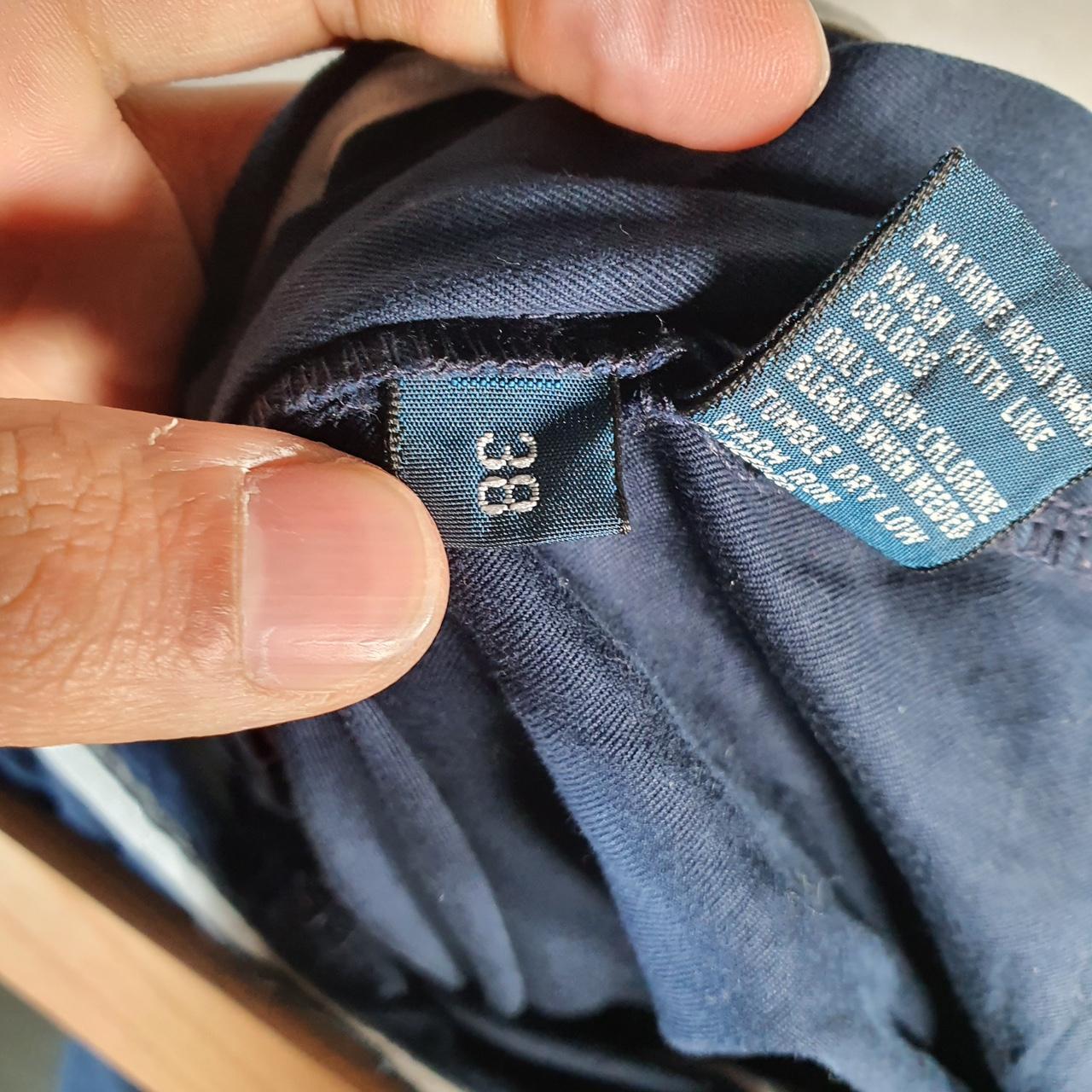 Vintage Ralph Lauren Polo Shorts Jorts Cargo Men’s W38 Blue Baggy Cotton A4658