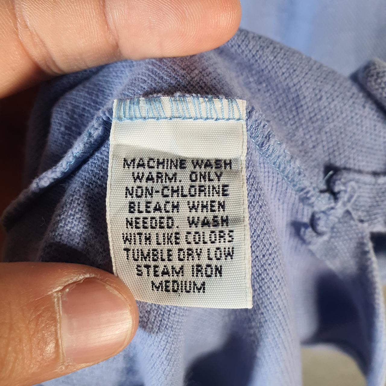 Vintage Ralph Lauren Polo Shirt Men’s Medium Blue Custom Fit Cotton Embroidered Pony