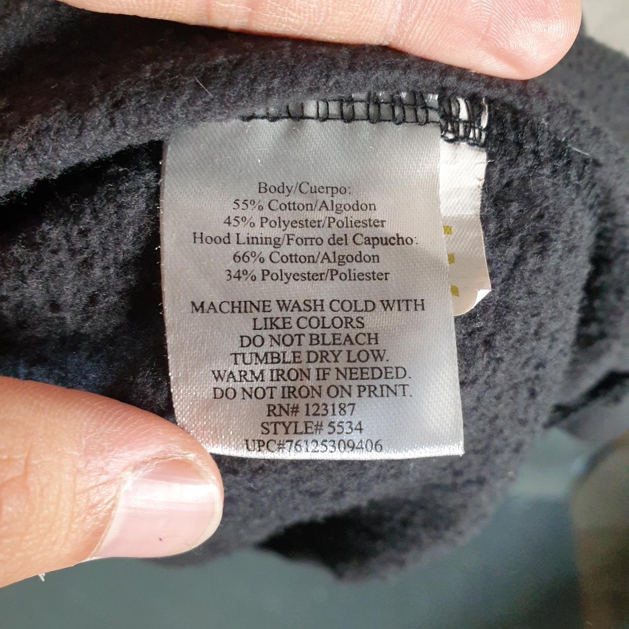 Vintage Dickies Workwear Embroidered Hoodie Men’s XL Black Y2K Pullover