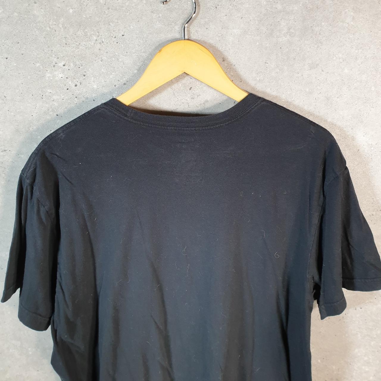 Vintage Ralph Lauren Polo T Shirt Men’s Large Black Embroidered Classic Fit Pony C8617