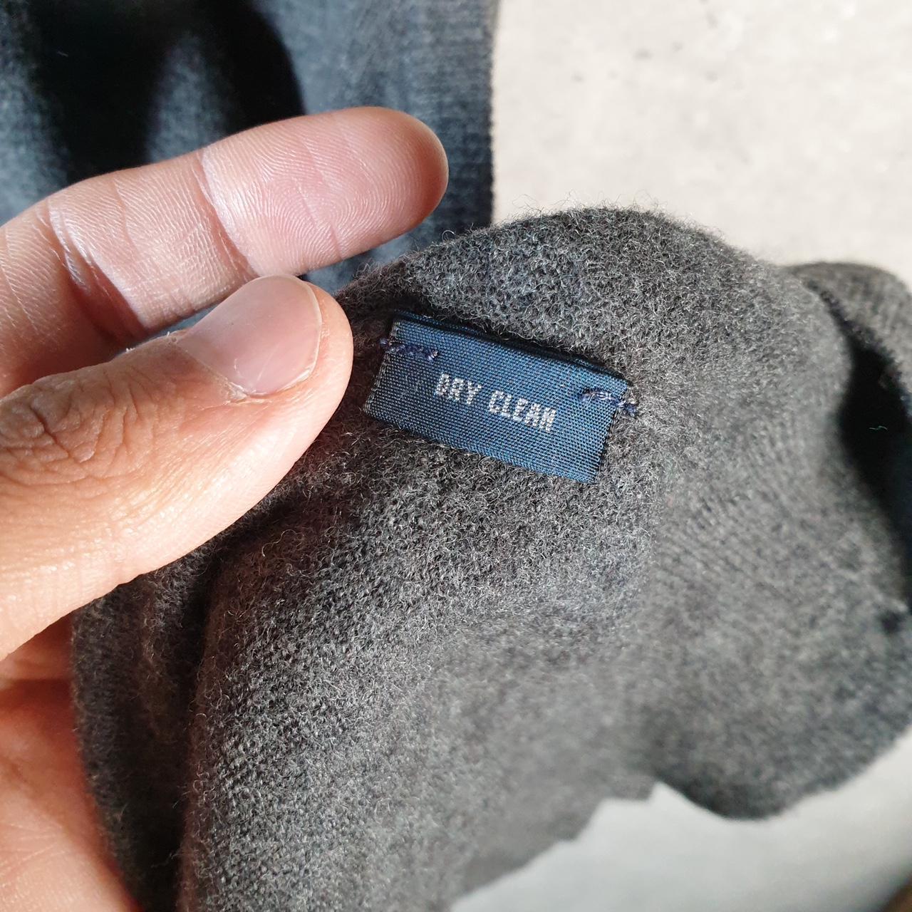 Vintage Ralph Lauren Polo Tank Vest Merino Wool Sweatshirt Men’s XL Grey Pullover Pony