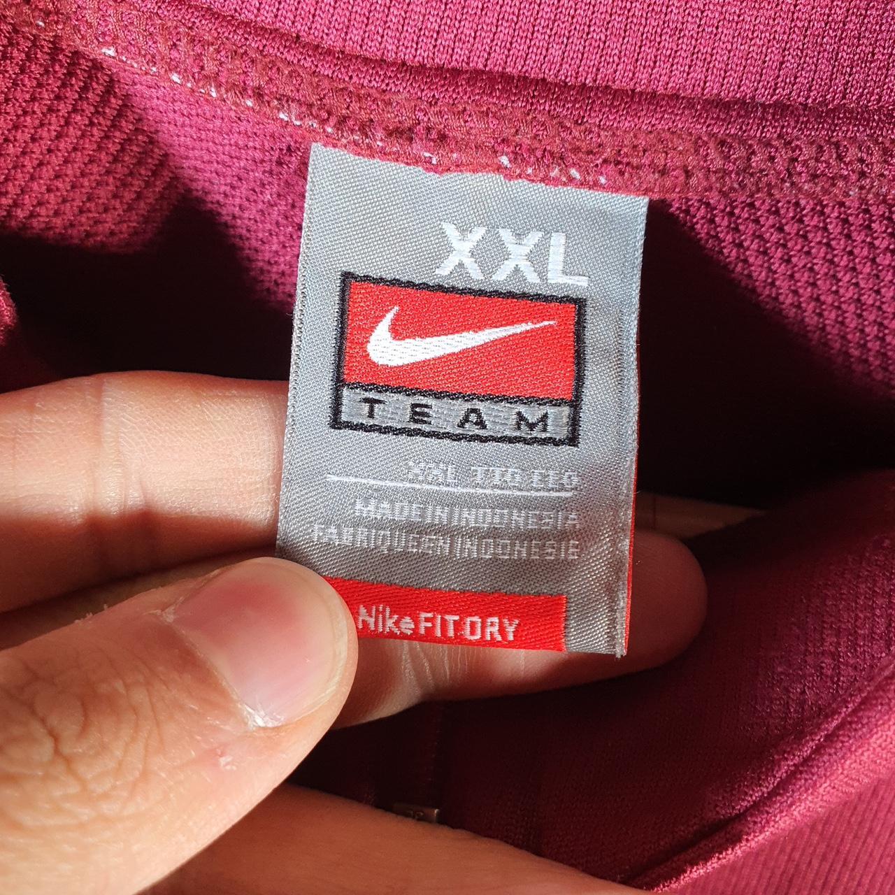 Vintage Nike Team Florida State 1/4 Zip Sweatshirt Men’s 2XL Red Swoosh Y2K Pullover