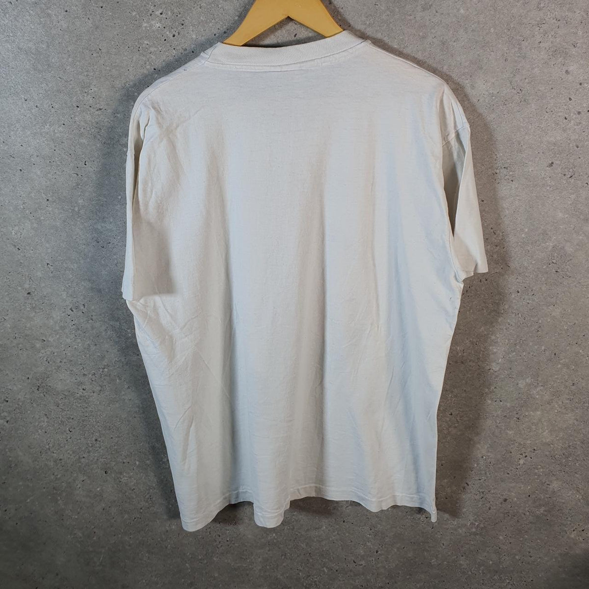 Vintage Curk Gloucester MA Sailing Ship Graphic 90s USA Single Stitch T Shirt Men’s XL White