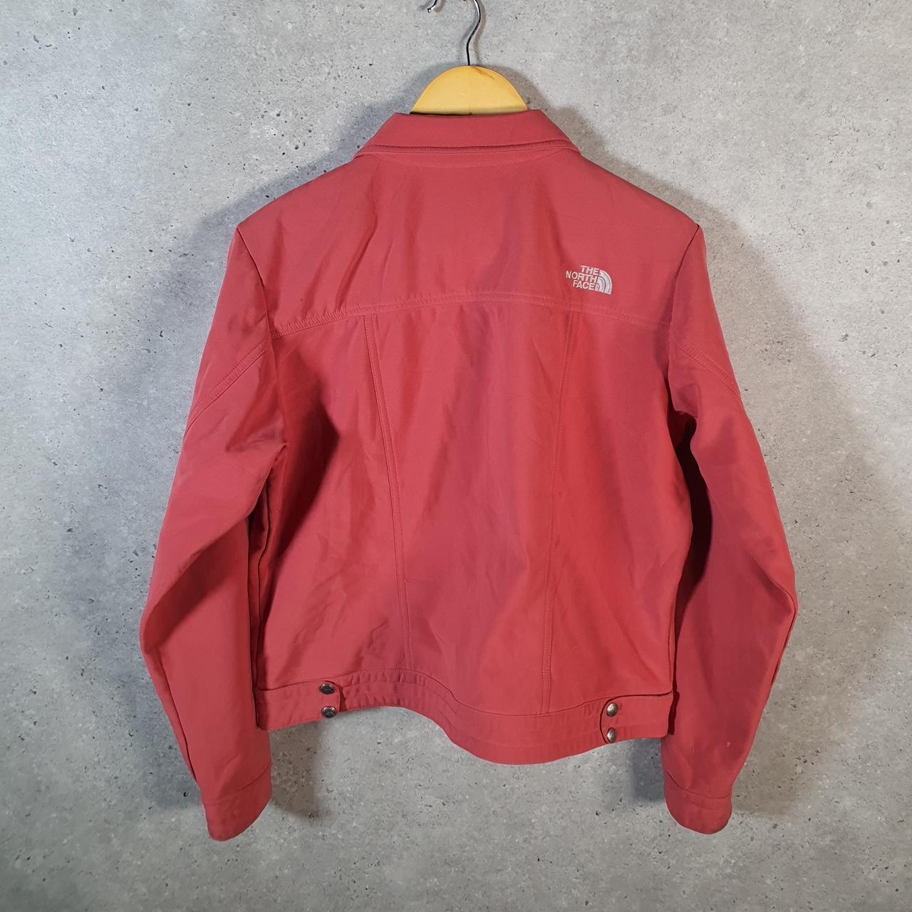Vintage The North Face Apex Jacket Waterproof Womens Large Pink Fleece Lined