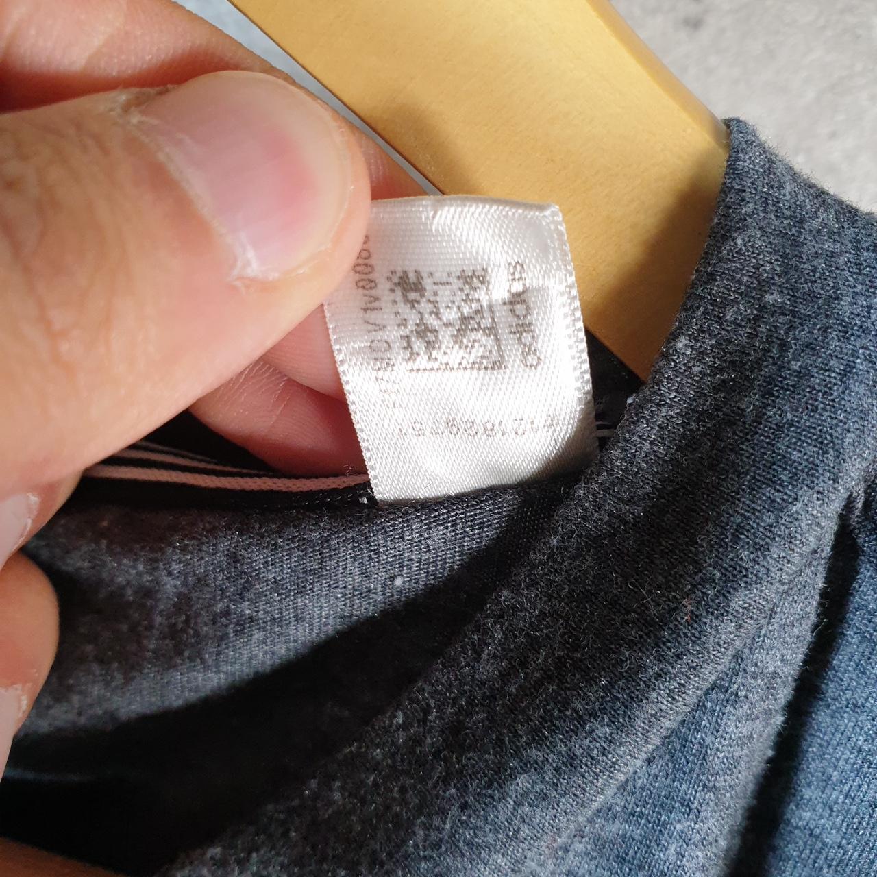 Vintage Adidas ClimaLite Spellout T Shirt Men’s Medium Grey Three Stripes Logo Athletic