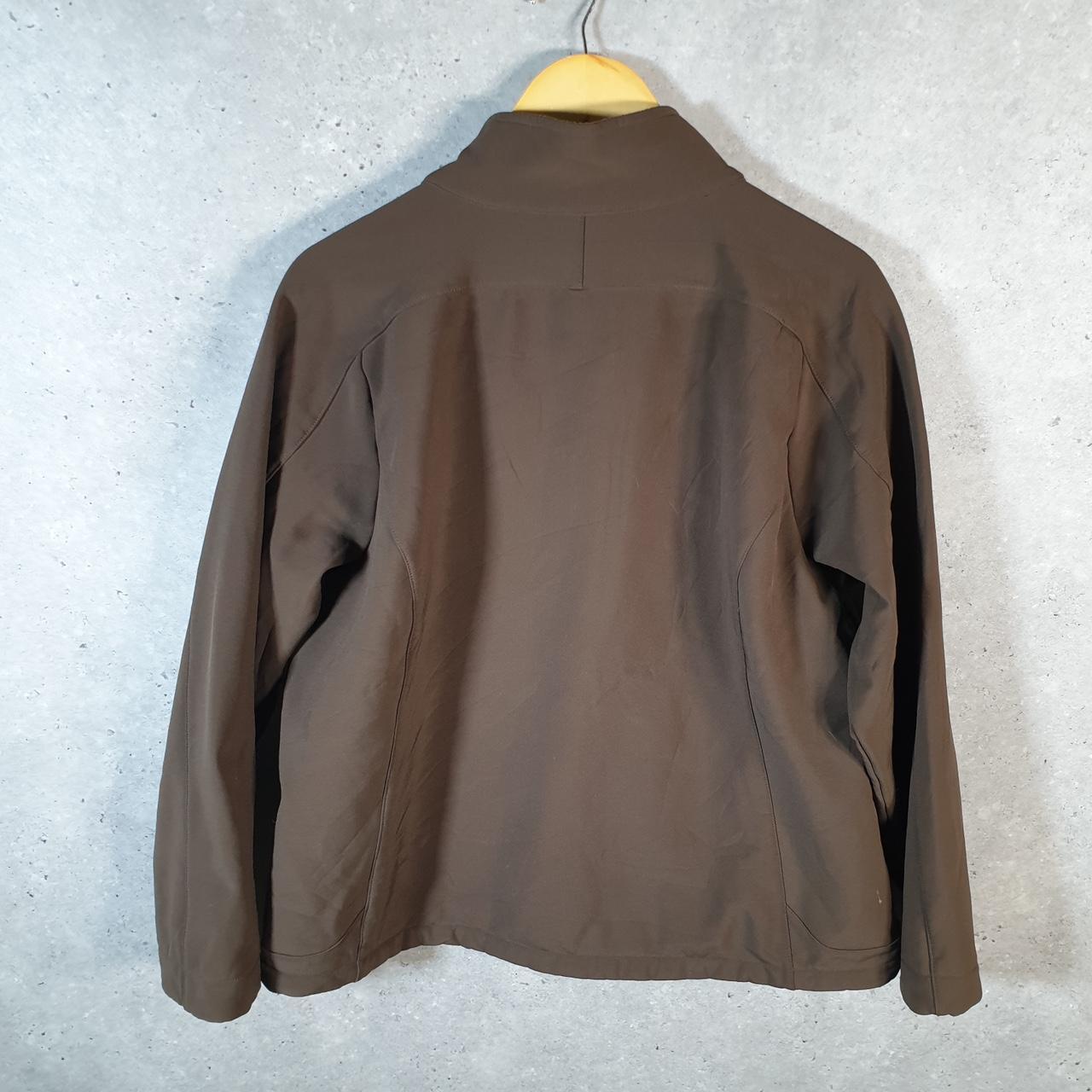 Vintage L.L. Bean USA Outdoors Nylon Jacket Mens XL Brown Waterproof