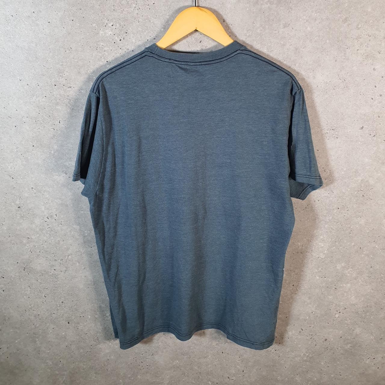 Vintage Disney Land Mickey Mouse T Shirt Men’s Large Blue Logo Graphic Cartoon