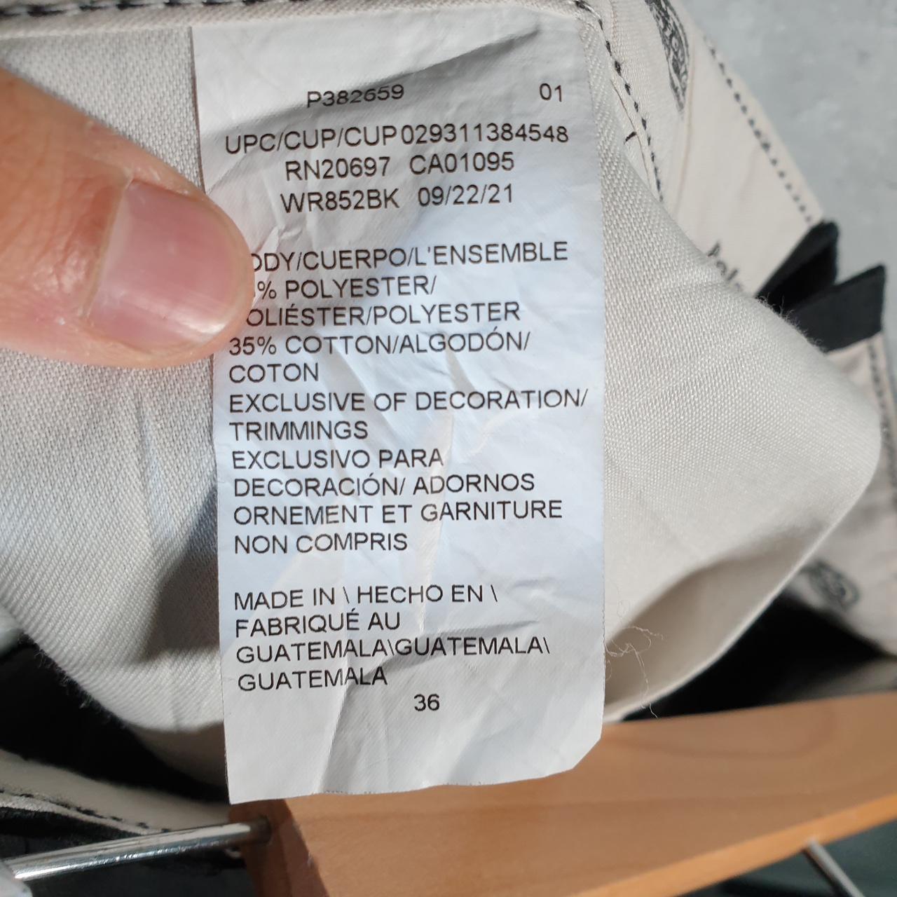 Vintage Dickies Flex Baggy Chino Shorts Jorts Cargo Mens W36 Black Loose Fit