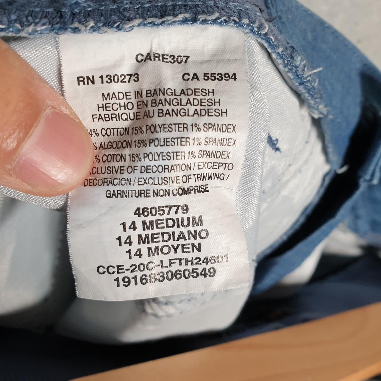 Vintage Lee Baggy Shorts Jorts Cargo Womens W36 Blue Relaxed Denim