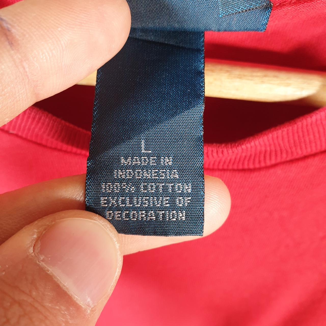 Vintage Ralph Lauren Polo T Shirt Men’s Large Red Embroidered Classic Fit Pony C8600