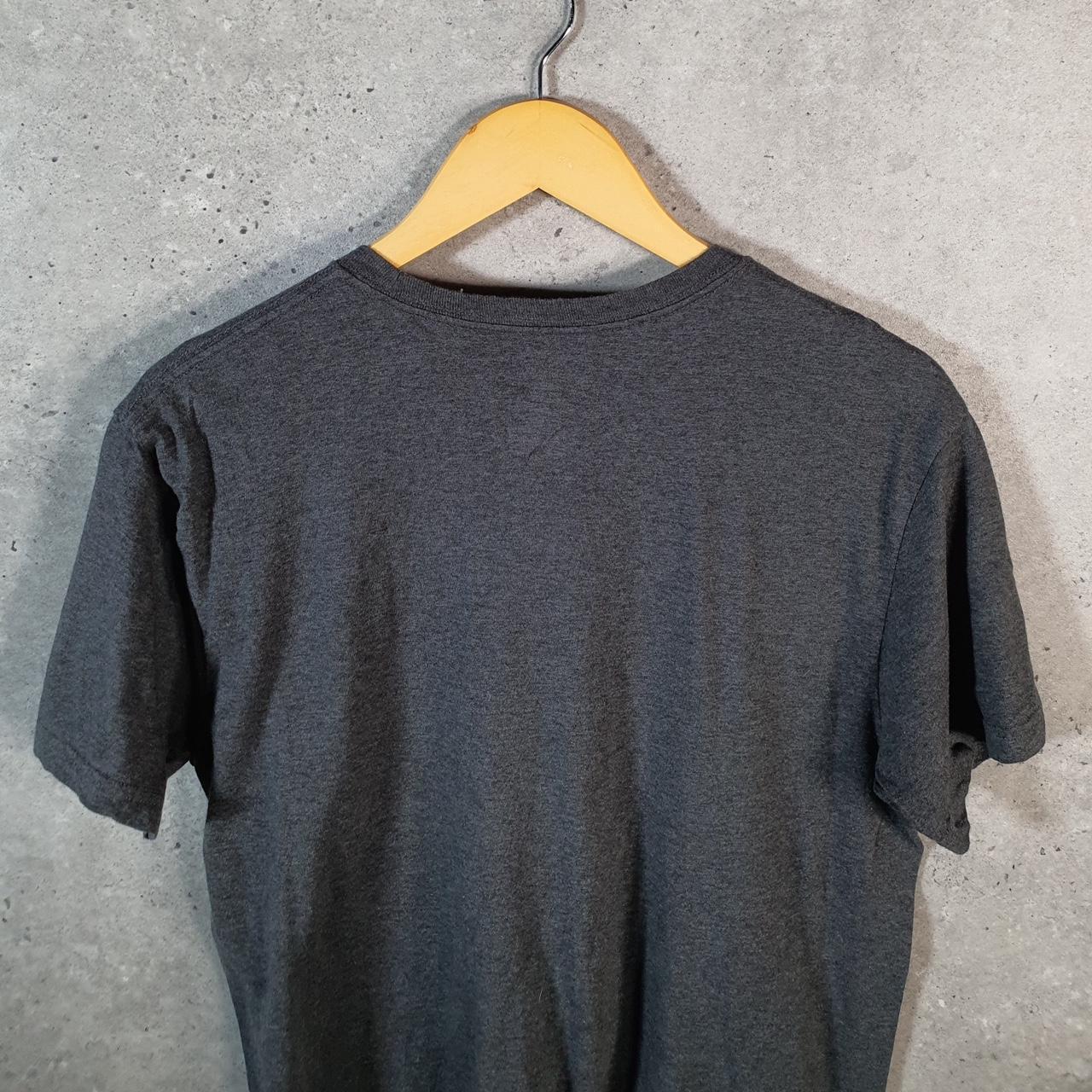 Vintage Ralph Lauren Polo Sport T Shirt Men’s Medium Grey Classic Fit Embroidered Pony C8711