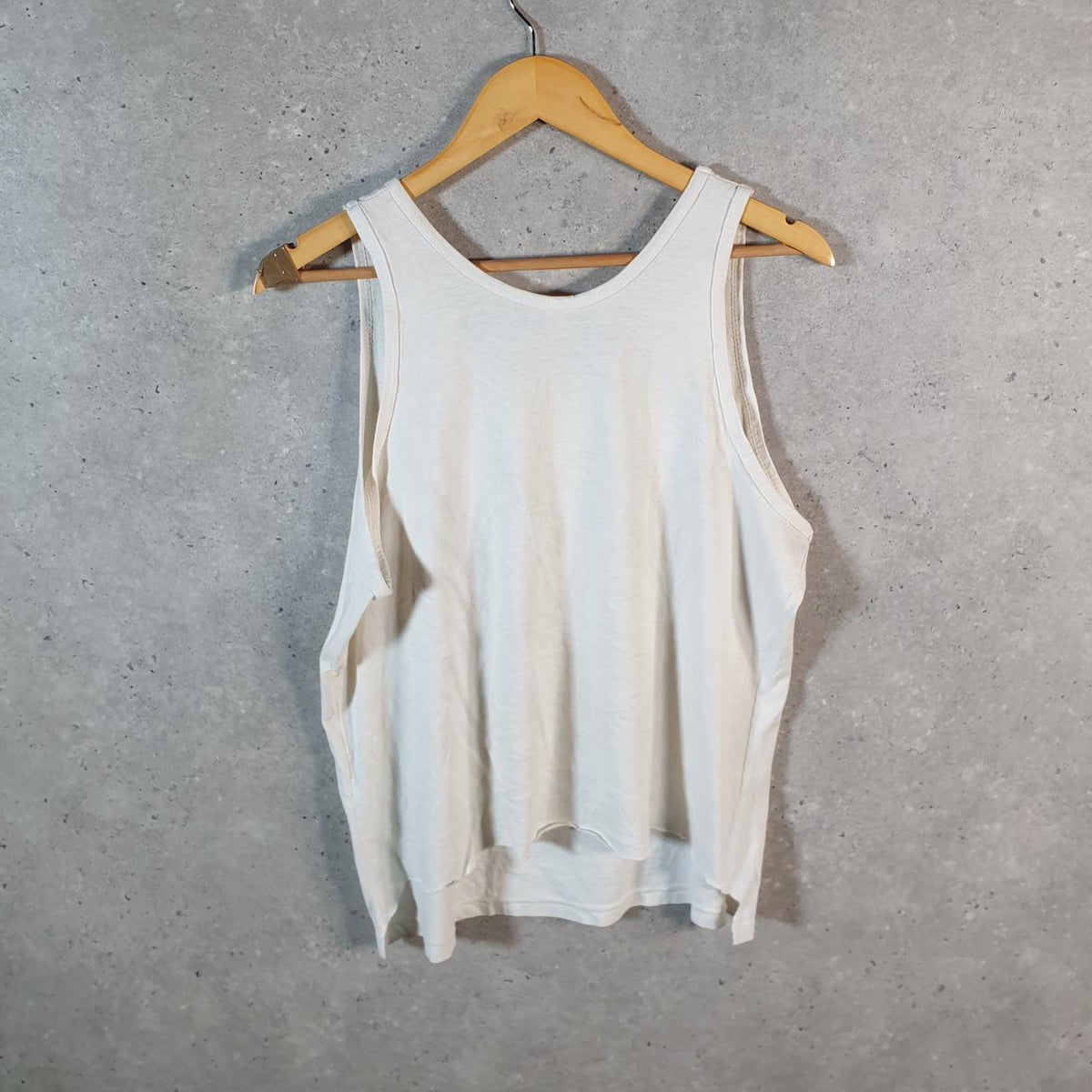 Vintage Artex Penn State 90s Graphic USA Single Stitch Vest Men’s Large White