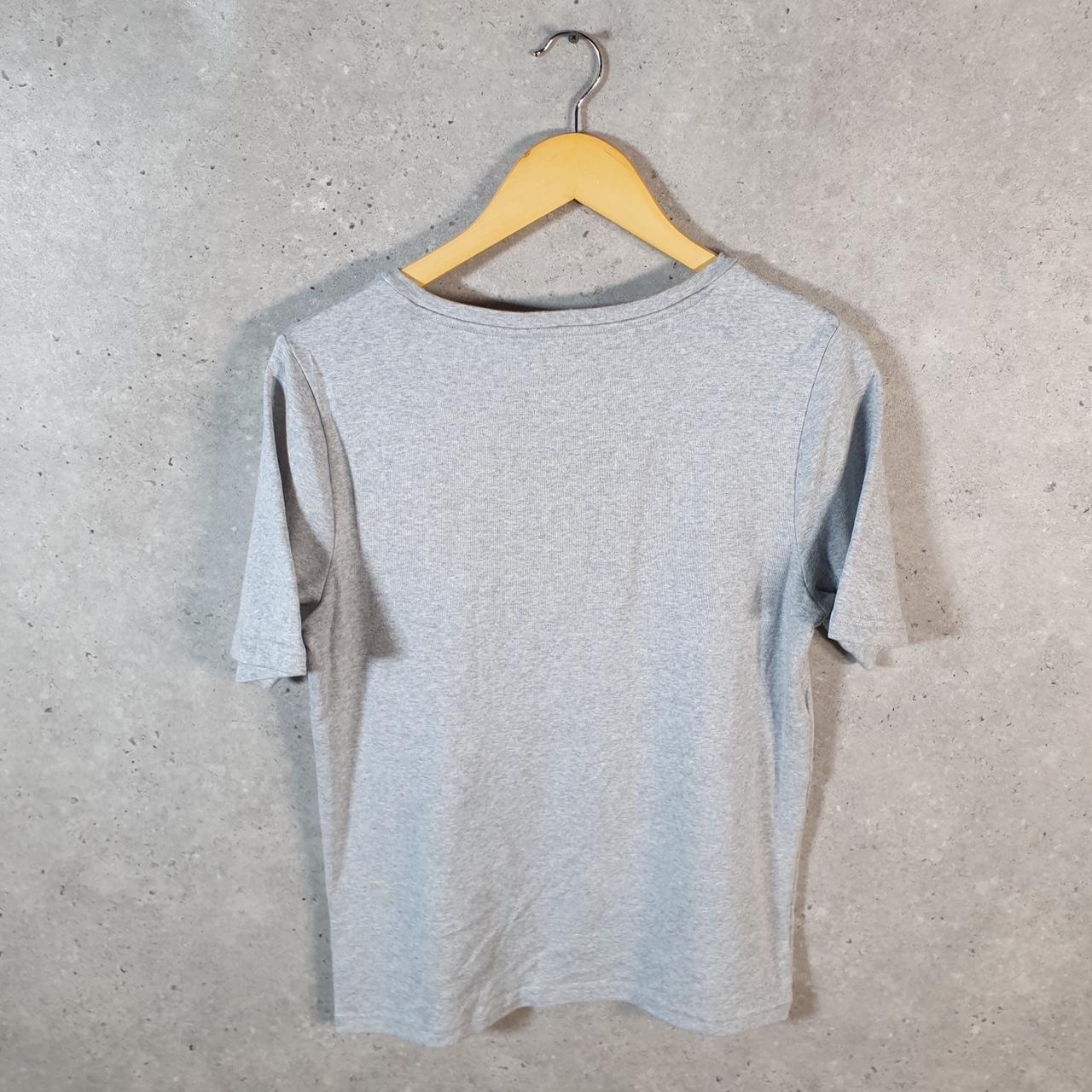 Vintage Gap T Shirt Men’s Large Grey Modern T Standard Fit Casual Blank