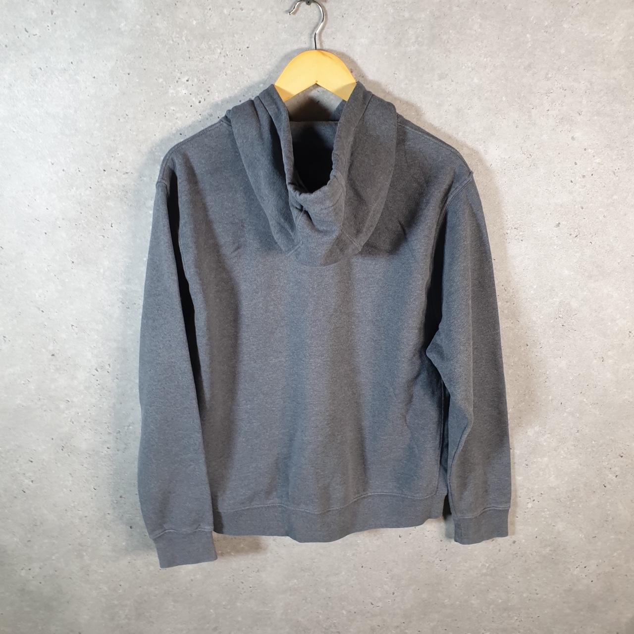 Vintage Nike Club Embroidered Hoodie Men’s Medium Grey Swoosh Y2K Pullover