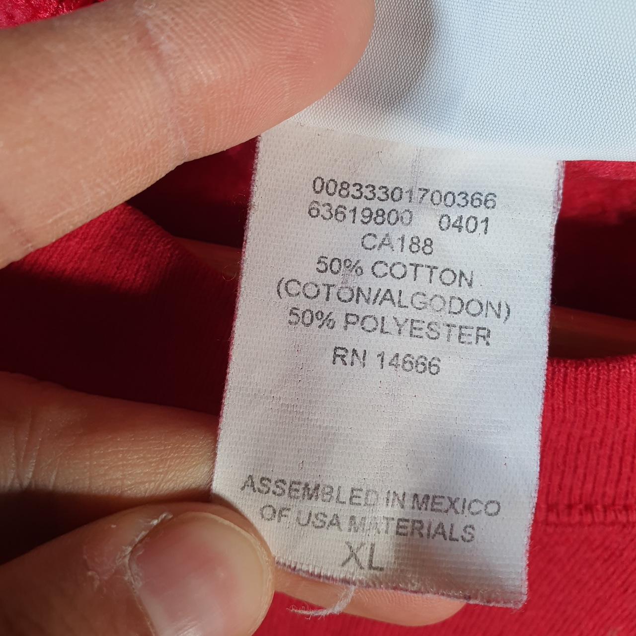 Vintage Lee Cotton Blend 1999 Jesus Christmas Sweatshirt Men’s XL Red USA